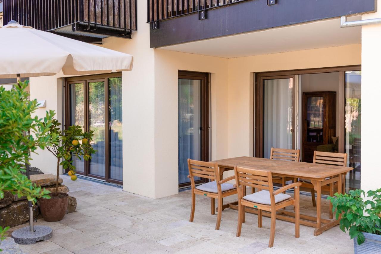 Ferienwohnung'Akazie' Mit Terrasse Auf Dem Bodanrueck Radolfzell am Bodensee Esterno foto